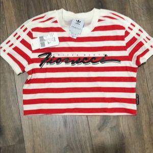 Rand new adidas Fiorucci crop top